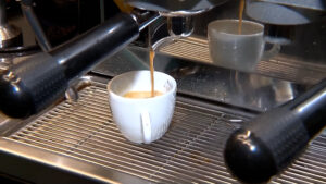 Um xícara de café