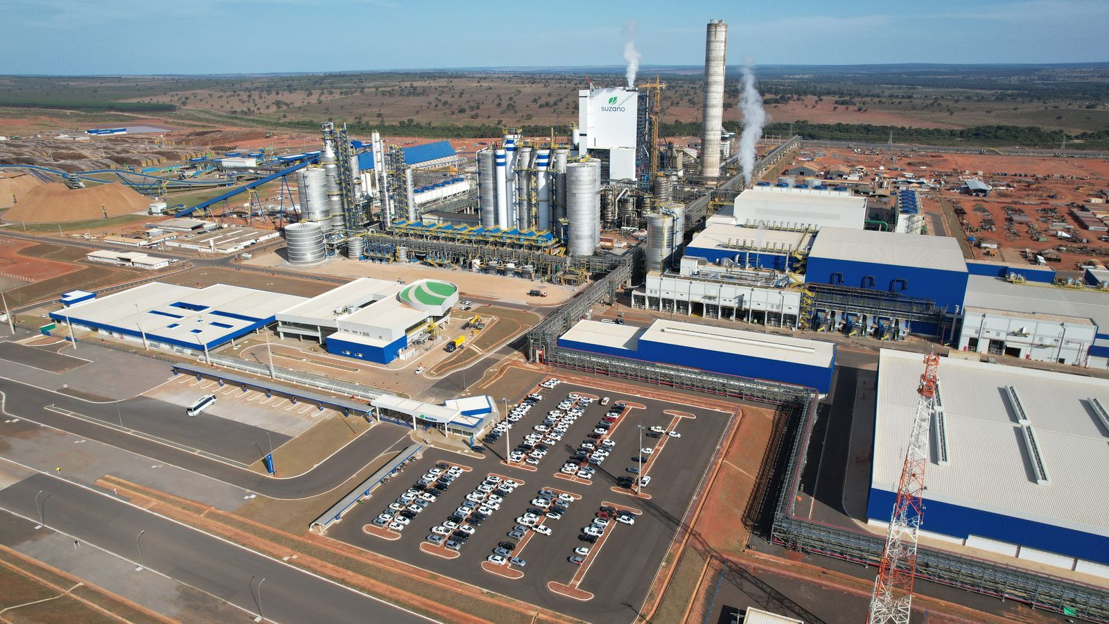 Suzano inaugura maior linha de produção de celulose do mundo