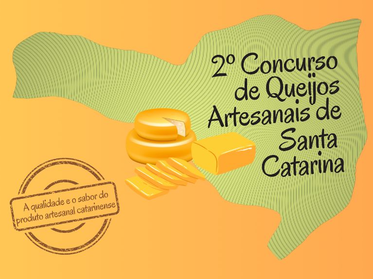Inscrições abertas: 2º Concurso de Queijos Artesanais de Santa Catarina