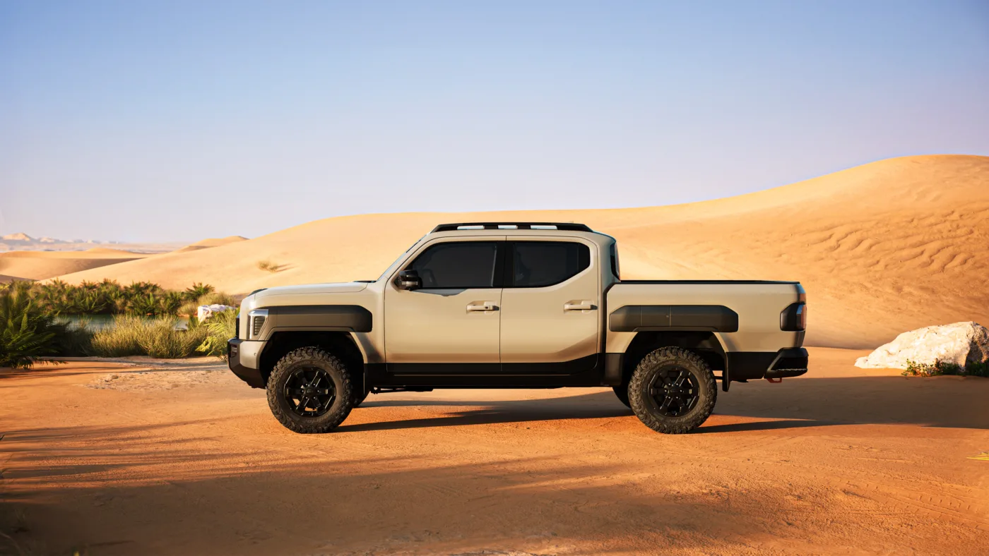 Kia Tasman; montadora revela picape com visual ousado