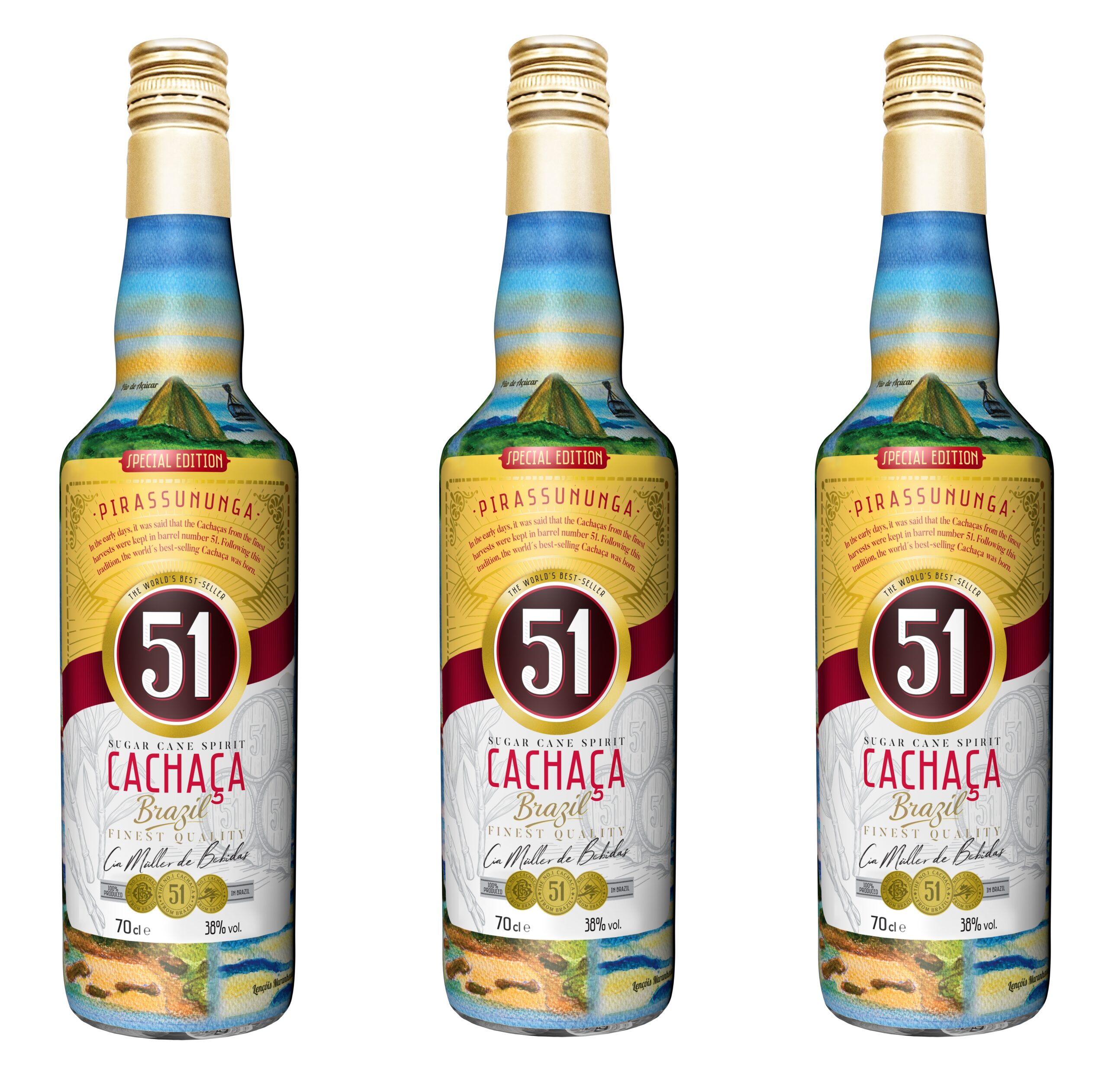 Cachaça 51 lança edição 2025 limitada