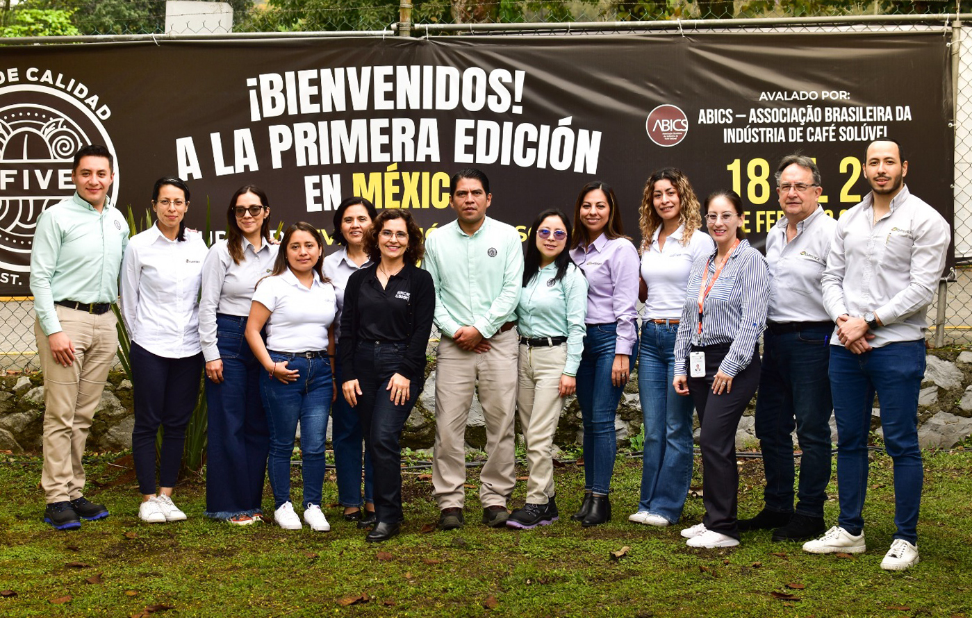 Café solúvel: Abics capacita 11 IC Graders no México