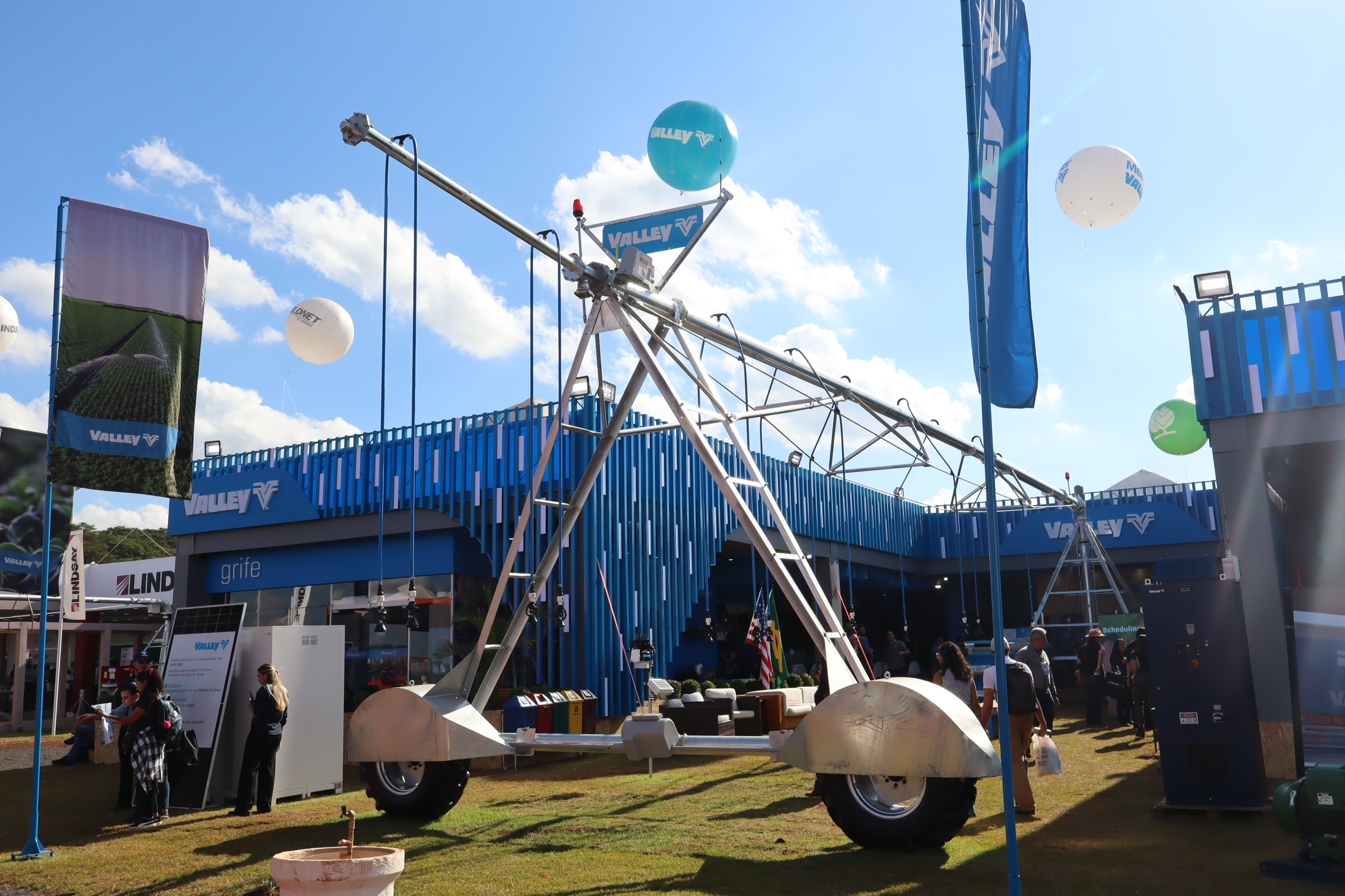 Agrishow: Valley destaca papel da irrigação no futuro do agronegócio
