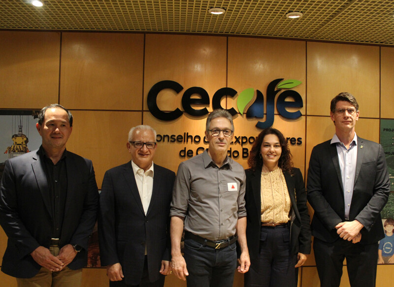 Cecafé recebe governador Romeu Zema para reunião em sua sede