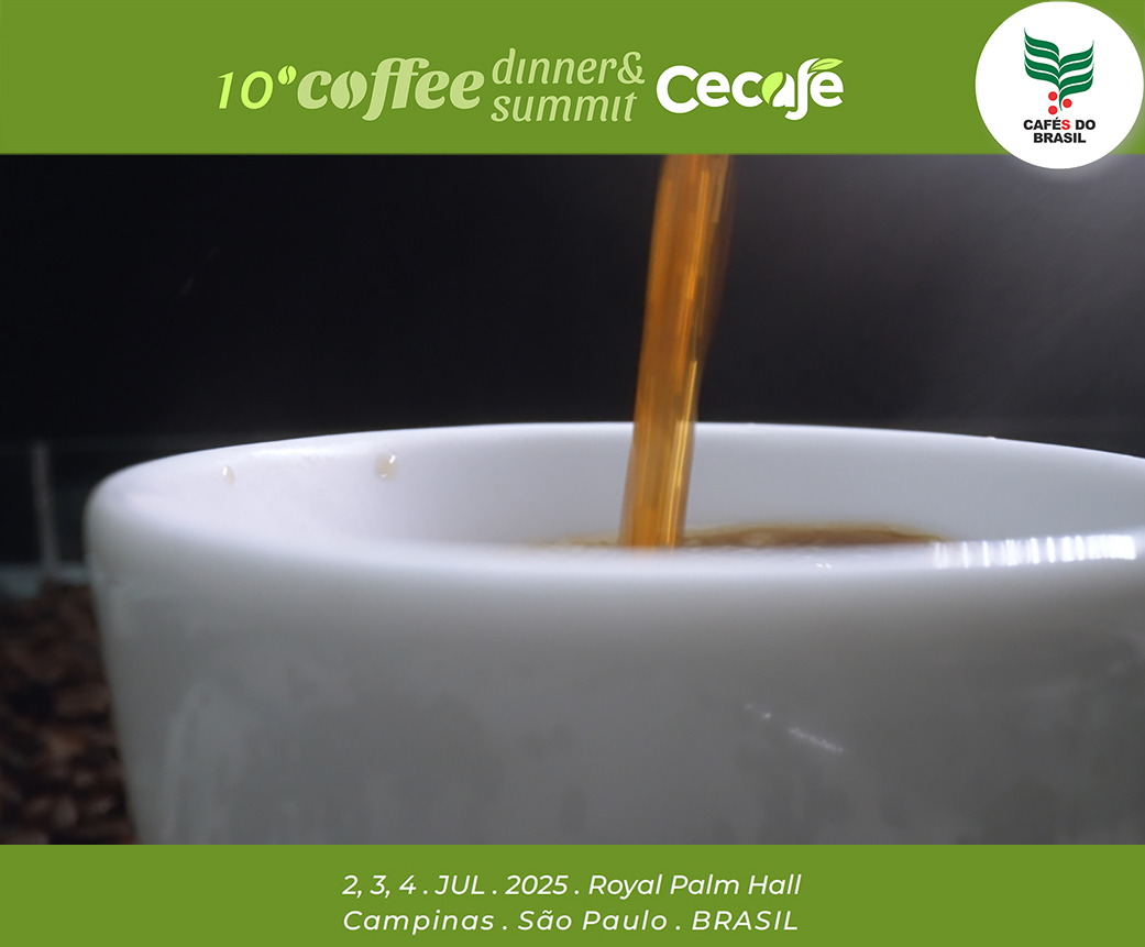 Líderes globais debaterão tendências do consumo de café no Coffee Dinner & Summit