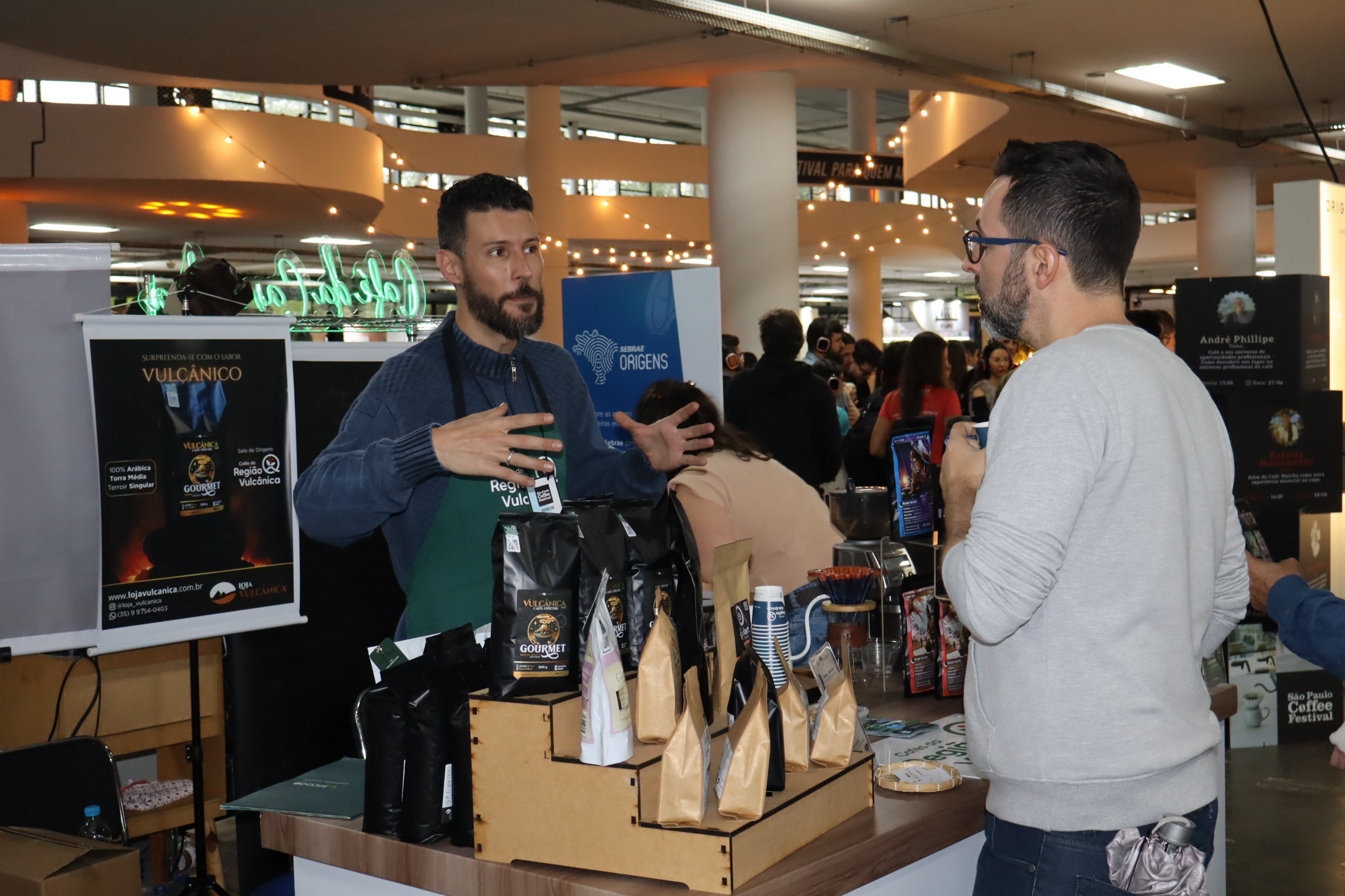 São Paulo Coffee Festival: Cafés da Região Vulcânica são destaque na feira