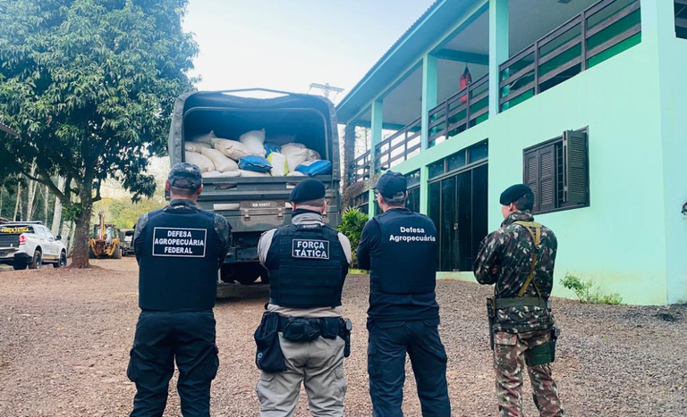 Operação apreende mais de 50 toneladas de soja no Rio Grande do Sul