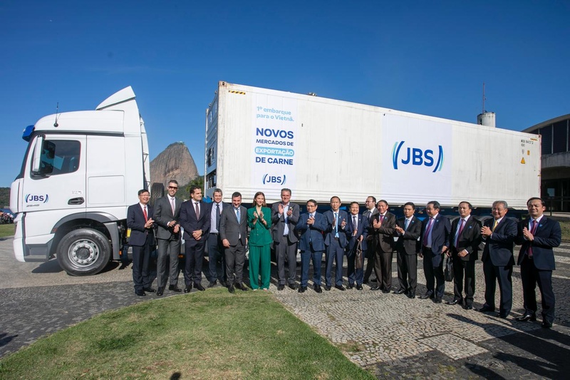 JBS inicia exportação de carne bovina para o Vietnã