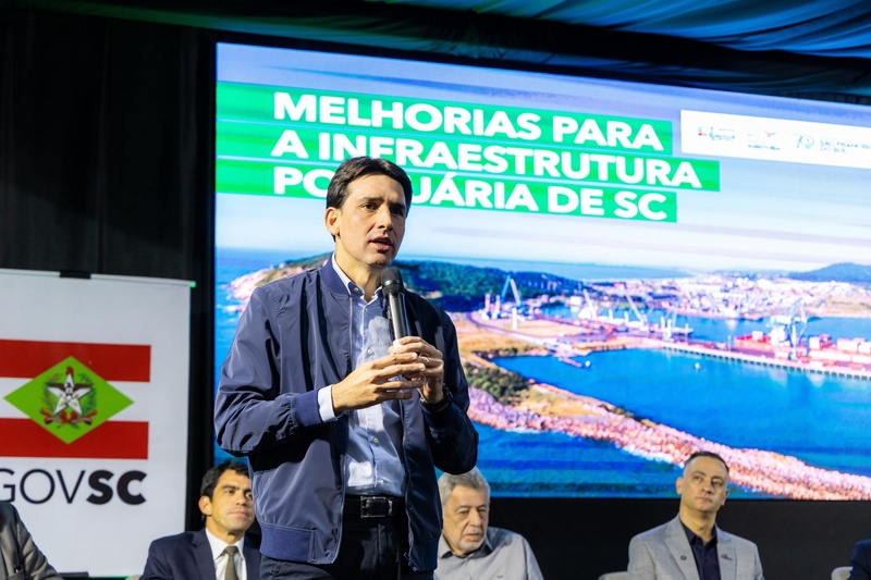 Santa Catarina recebe R$ 436 milhões para expandir portos do estado