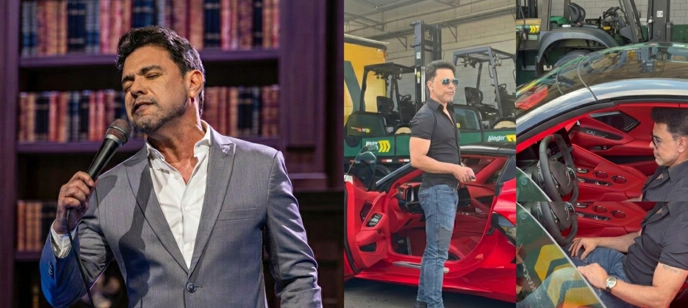 Ostentação no campo: veja o Corvette de R$ 2 mi de Zezé