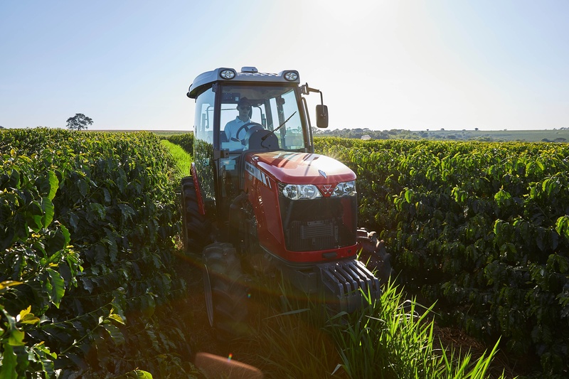 Mecanização impulsiona produtividade cafeeira e fortalece liderança brasileira no setor