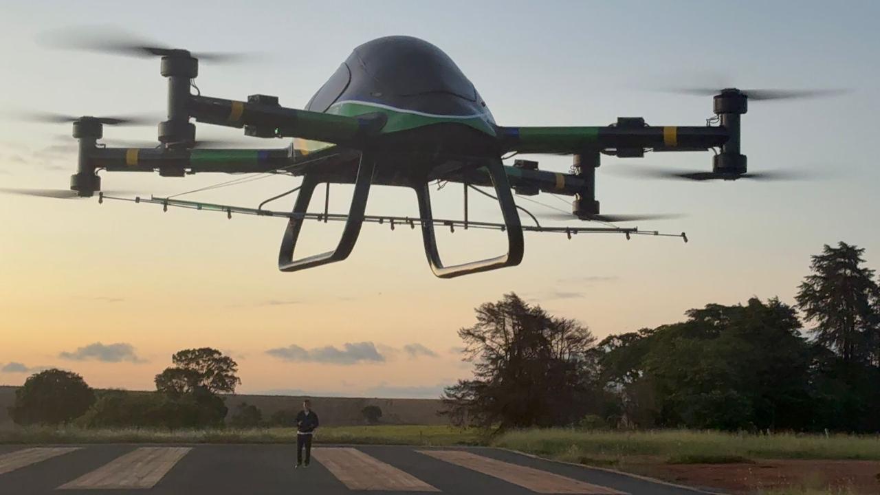 Aviação elétrica ganha força no agro nacional
