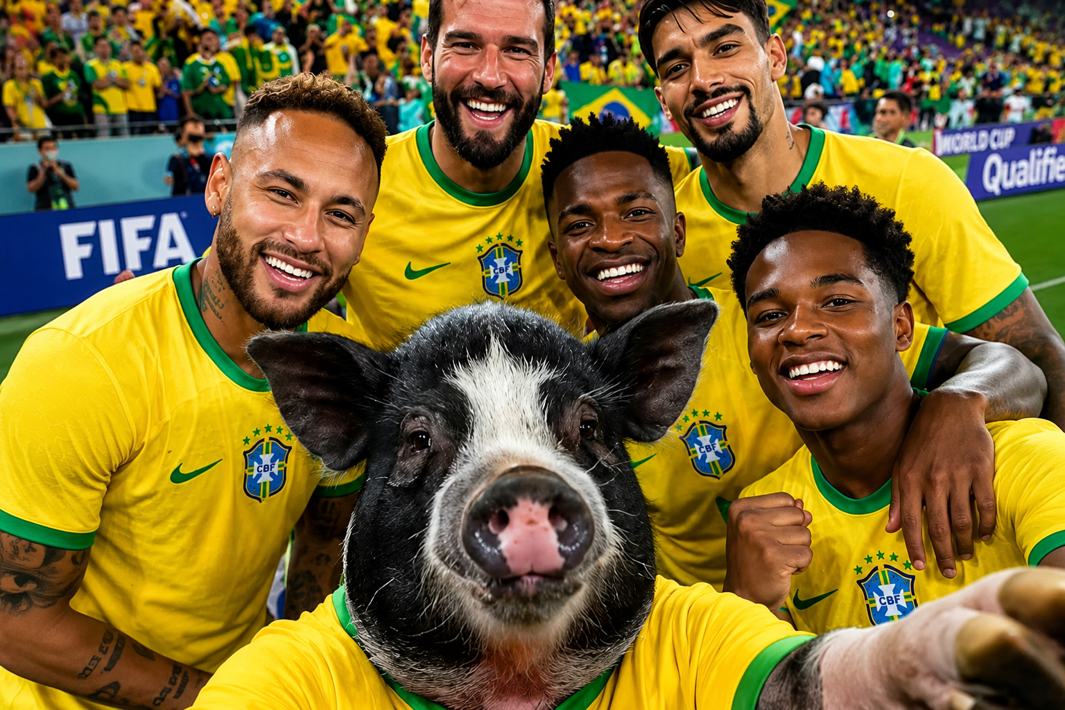 Conheça Francisco, o porco de 150kg que virou sensação nas redes