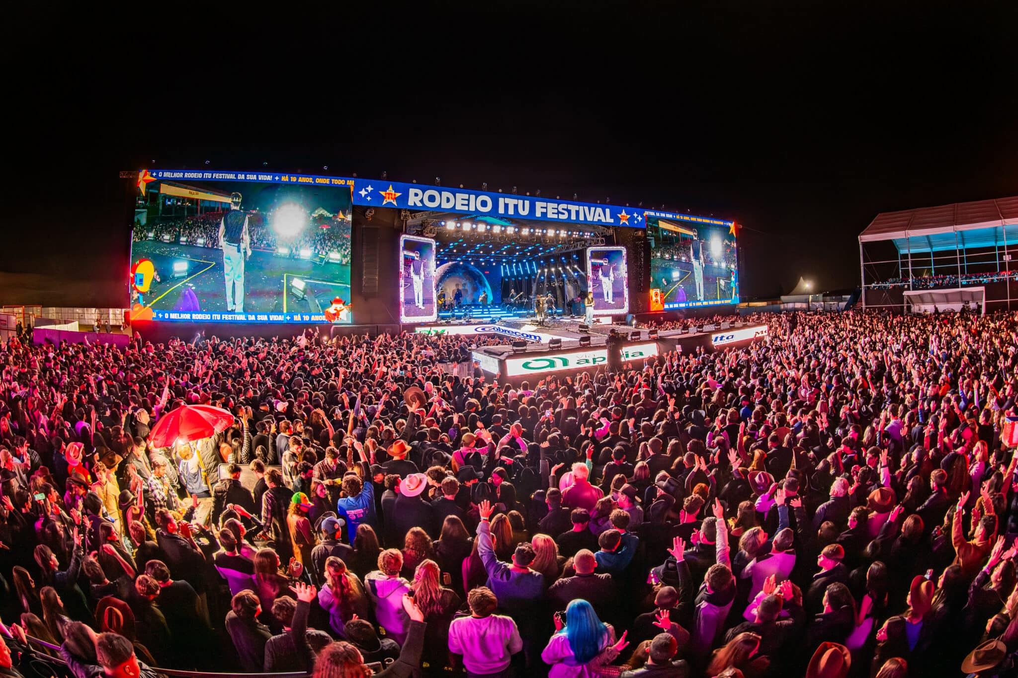 Rodeio Itu Festival 2026 terá pista gratuita e shows de Luan Santana e Gusttavo Lima