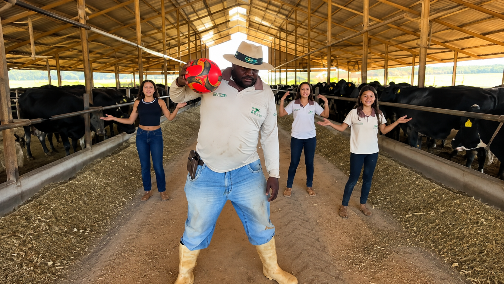Trabalhador rural viraliza dançando hits da web no campo